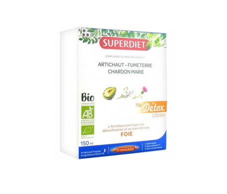 Mi Alcachofa Desintoxicante Ampolla Orgánica 15mlx10en oferta
