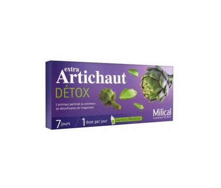 Milical - Extra Desintoxicación Alcachofa 7 días 7 ampollasen oferta