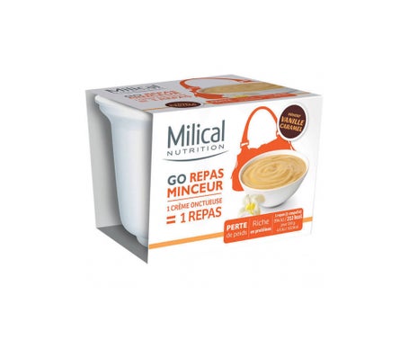 Milical - Taza para comidas adelgazante de vainilla caramelizada 210gen oferta