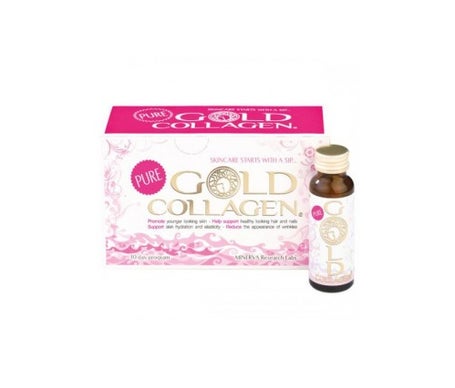 Minerva Gold Collagen 10 frascos x 50mlen oferta