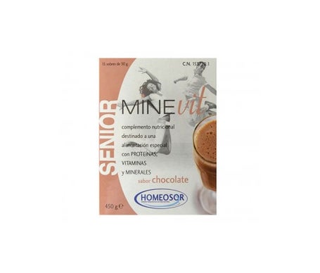 Minevit Senior Chocolate 15 Sobresen oferta