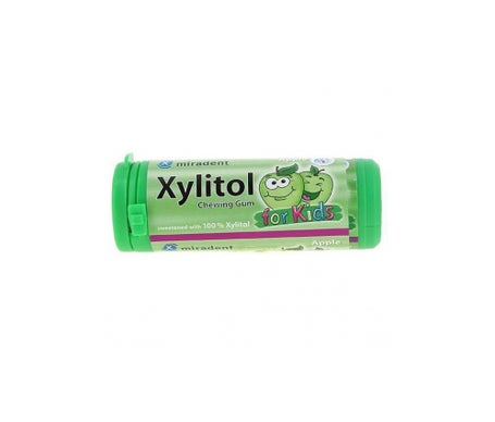 Miradent XylitolChicles Para Niños Manzana 30 Udsen oferta