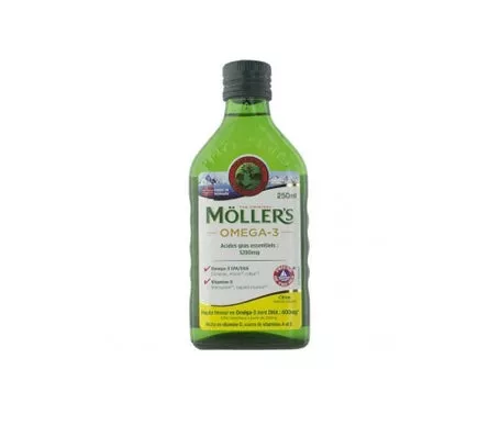 Moller's Hle Cod Liver Lemon 250mlen oferta