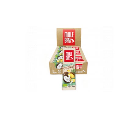 Mulebar Boite de 15 barres bio & vegan Ananas Noix de coco 40gen oferta