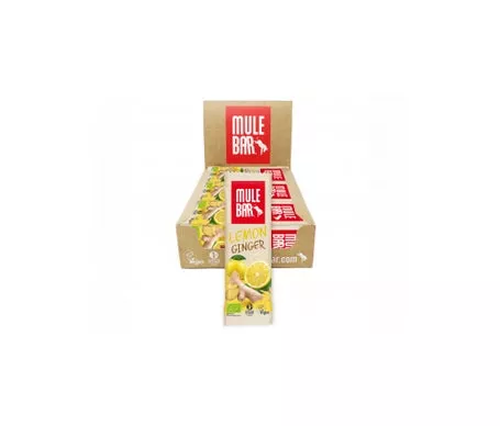 Mulebar Boite de 15 barres bio & vegan Citron Gingembre 40gen oferta