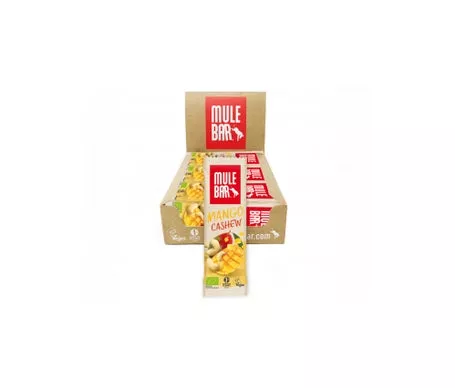En Oferta Mulebar Boite De 15 Barres Bio &Amp; Vegan Mangue Noix De Cajou 40Gen Oferta