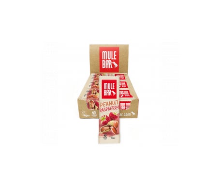 Mulebar Boite de 15 barres vegan Cacahuète