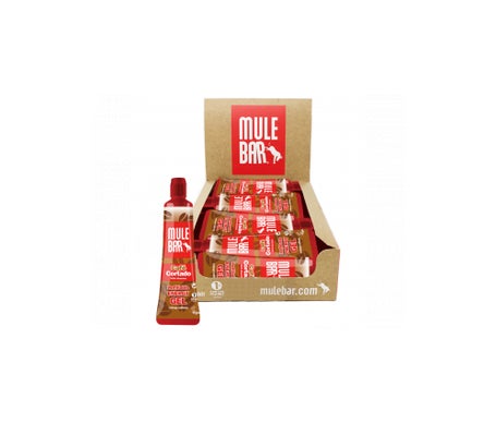 Mulebar Caja de 24 geles de caféen oferta