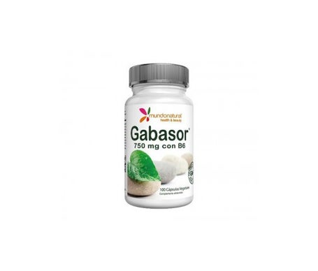 Mundo Natural Gabasor 750 Mg Con B6 100 Capen oferta