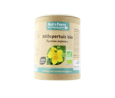 Nat & Form Eco Responsible St. John's Wort Organic 200 cápsulasen oferta