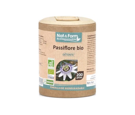 Nat&Form Gélules Passiflore Bio 200capsen oferta