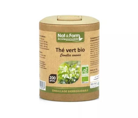 Nat&Form Thé Vert 200capsen oferta