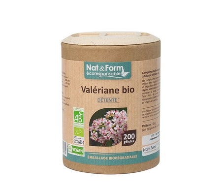 Nat&Form Valeriana Bio Relajación 200capsen oferta
