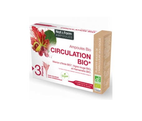 Nat&Form Amp Amp Circulation Bio10ml20en oferta