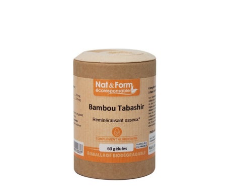 Nat&Form Bamboo Tabashir Gel 120capsen oferta