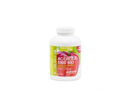 Nat&Form Bio Acerola 1000 Cpr100en oferta