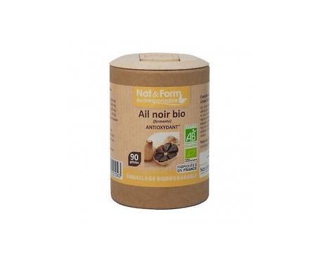 Nat&Form Eco Ajo Negro Orgánico Gelveg90en oferta