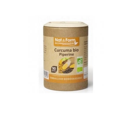 Nat&Form Eco Curcum/Pip Bio Gelu90en oferta