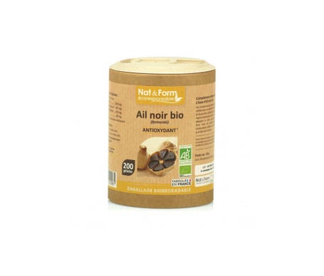Nat&Form Eco Garlic Black Bio Gelveg200en oferta