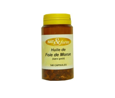 Nat&Form Orig Cod Liver Caps140en oferta