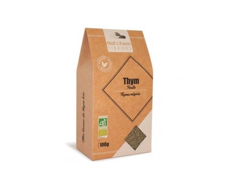 Nat&Form Tela Flor de Tomillo Orgánico 100Gen oferta