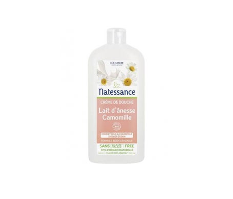 Natessance Crema de Ducha Leche de Burro Manzanilla 500Mlen oferta