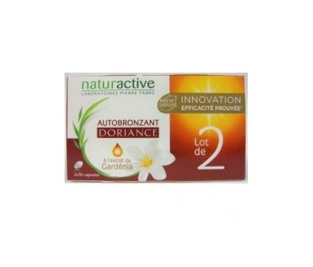 Naturactive Doriance Autobronceador Gardnia 30 cápsulas