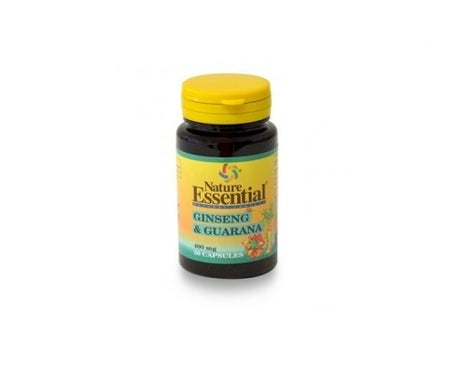 Nature Essential ginseng y guaraná 50cápsen oferta