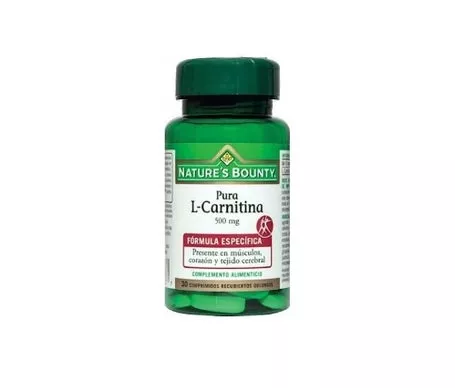 Nature's Bounty L-Carnitina 500mg. 30 Comp.en oferta