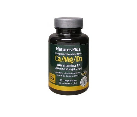 Nature's Plus Ca/mag/d3+k2 30 Compen oferta