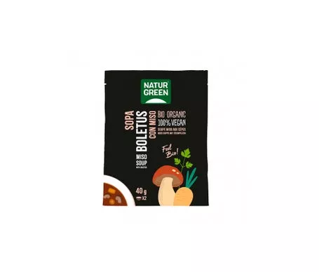 Naturgreen Sopa Ecológica De Boletus Con Miso 40 Gen oferta