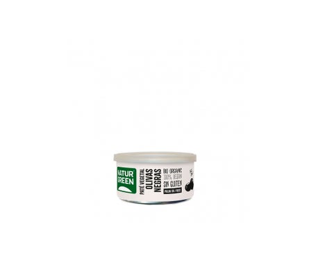 Naturgreen paté ecológico de olivas negras 125gen oferta