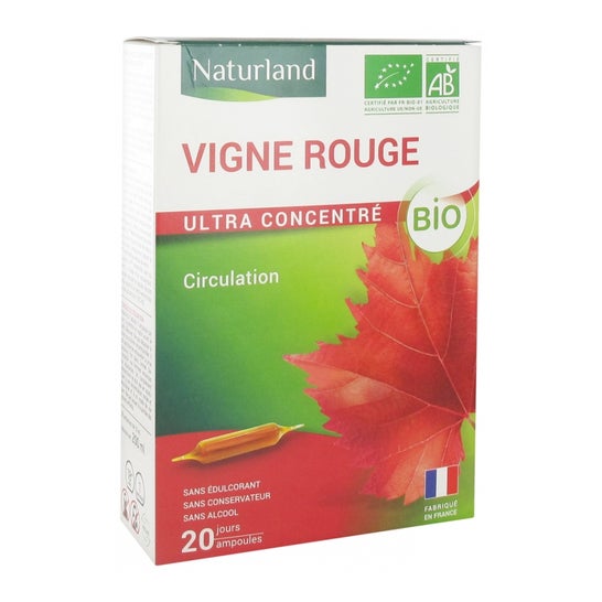 Naturland Tráfico de Viñas Rojas 20x10mlen oferta