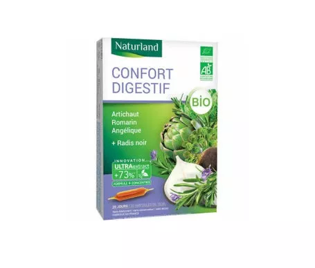 Naturland ampollas digestivas confort orgánico 20X10MLen oferta