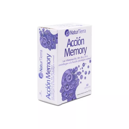 Naturtierra Acción Memory 60capsen oferta
