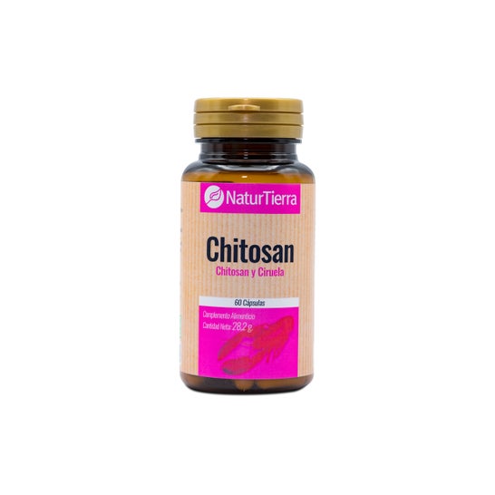 Naturtierra Chitosán Y Ciruela 60capsen oferta