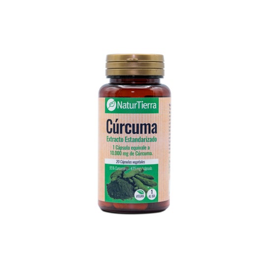 Naturtierra Cúrcuma 20caps vegetalesen oferta