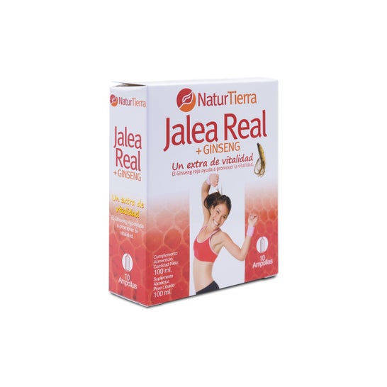 Naturtierra Jalea Real + Ginseng 10ampsen oferta