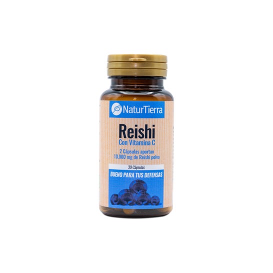 Naturtierra Reishi con Vitamina C 30capsen oferta