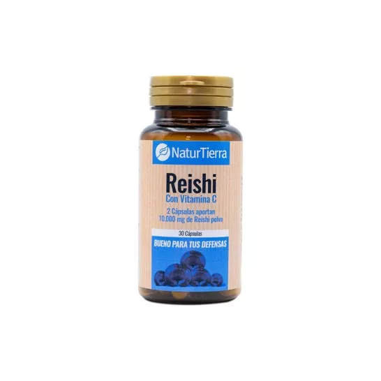 Naturtierra Reishi con Vitamina C 30capsen oferta