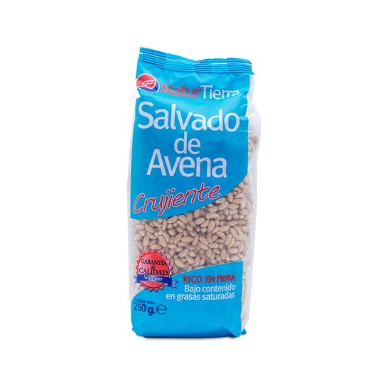 Naturtierra Salvado de Avena Crujiente 250gen oferta