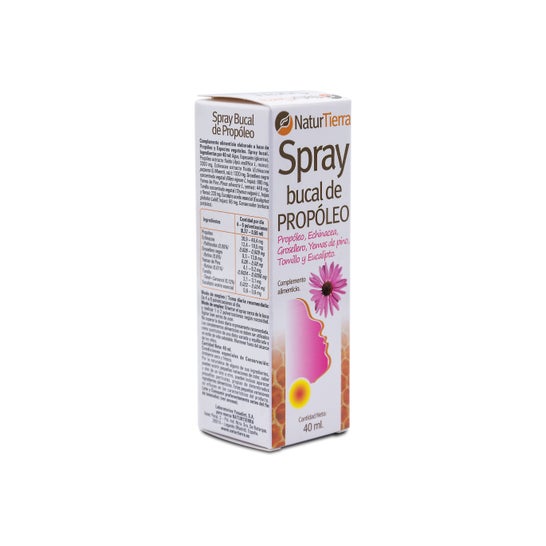 Naturtierra Spray Bucal de Própolis 40mlen oferta