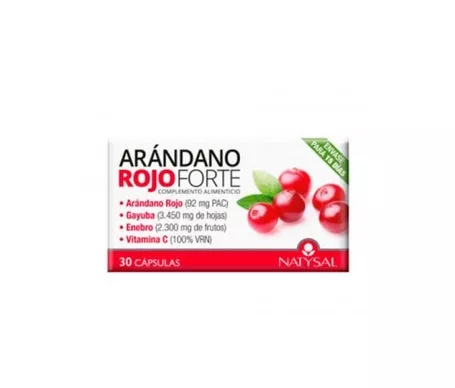 En Oferta Natysal Arándano Rojo Forte 30 Capsen Oferta