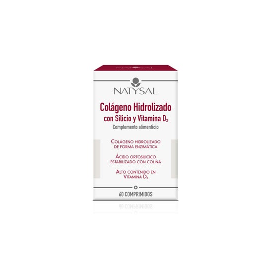 Natysal Colageno Hidrolizado con Silicio y Vitamina D3 60compen oferta