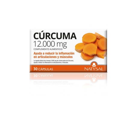 Natysal Curcuma 12000 Mg 30capsen oferta
