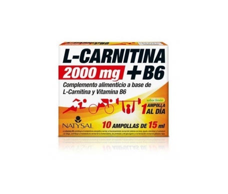 Natysal L-Carnitina 2000 Mg + B6 -10 vialesen oferta