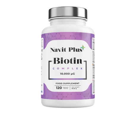 Navit Plus Biotina 10000mcg 120 Cápsulas Vegetalesen oferta