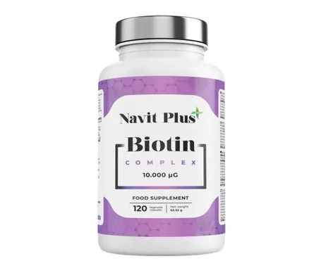 Navit Plus Biotina 10000mcg 120 Cápsulas Vegetalesen oferta