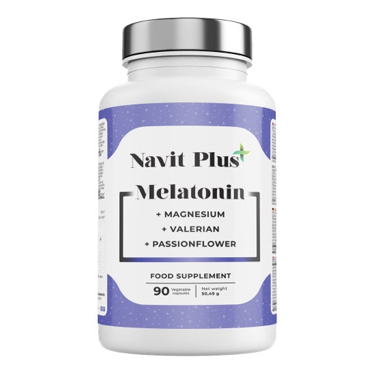 Navit Plus Melatonina y Magnesio 90capsen oferta