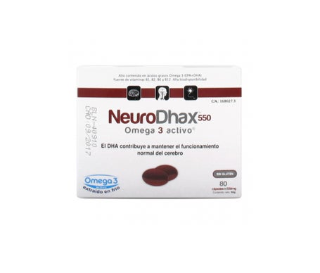 Neurodhax Omega 550 Mg 80 Capsen oferta
